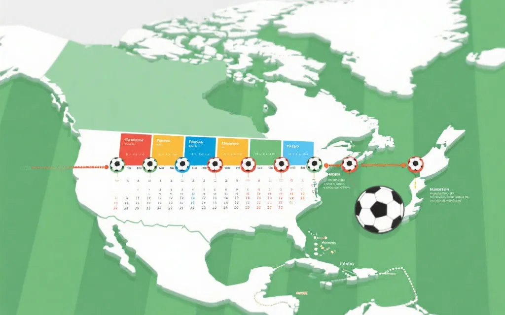 2026世界杯比赛北美什么时候开始？揭幕战日期、全阶段开球时间轴与时区换算一篇看懂
